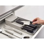 Joseph Joseph DrawerStore Organizador de Cuchillos Compacto Gris