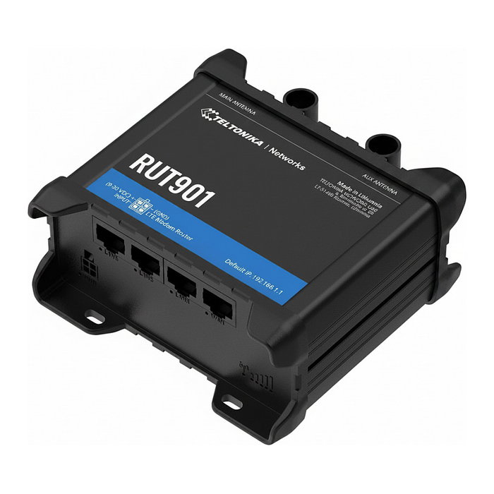 Teltonika RUT901 Router Módem LTE con WLAN y eSIM Teltonika RUT901 Router Módem LTE con WLAN y eSIM