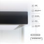 GSC Evolution Panel de superficie LED rectangular Kisongo 90x30cm 36W 6000K Negro