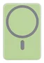 T'nB PBUMAG5GR Batería Externa 5000 mAh MagSafe Cargador Inalámbrico Rápido 20W Power Bank - Verde