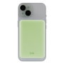 Tnb Batería Externa 5000 mAh con MagSafe, Compatible iPhone, Color Verde