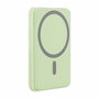 Tnb Batería Externa 5000 mAh con MagSafe, Compatible iPhone, Color Verde