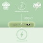 Tnb Batería Externa 5000 mAh con MagSafe, Compatible iPhone, Color Verde