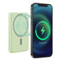 Tnb Batería Externa 5000 mAh con MagSafe, Compatible iPhone, Color Verde