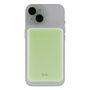 Tnb Batería Externa 5000 mAh con MagSafe, Compatible iPhone, Color Verde