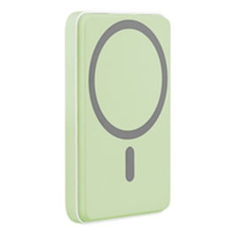 Tnb Batería Externa 5000 mAh con MagSafe, Compatible iPhone, Color Verde