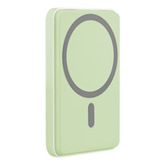 Tnb Batería Externa 5000 mAh con MagSafe, Compatible iPhone, Color Verde Tnb Batería Externa 5000 mAh con MagSafe, Compatible iPhone, Color Verde