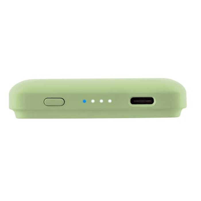 Tnb Batería Externa 5000 mAh con MagSafe, Compatible iPhone, Color Verde Tnb Batería Externa 5000 mAh con MagSafe, Compatible iPhone, Color Verde