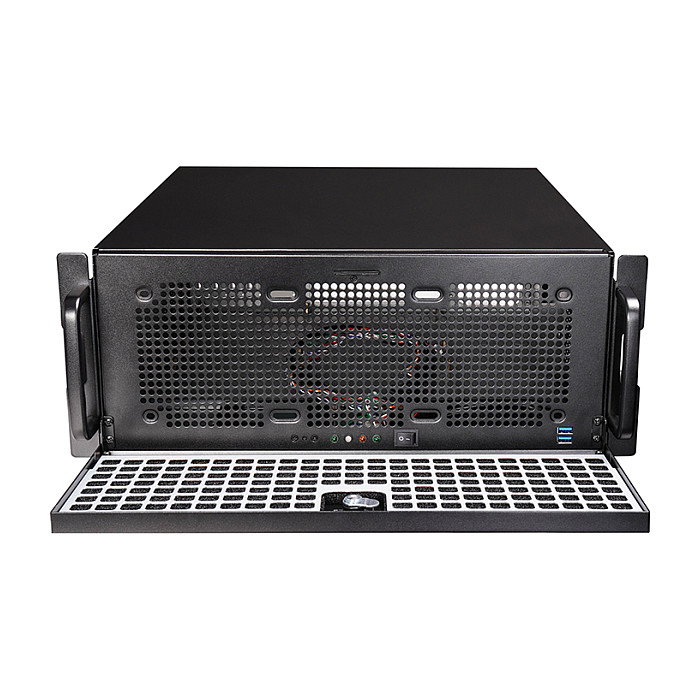 Chieftec UNC-409S-AIO-OP Caja de Servidor para Rack 4U Negra