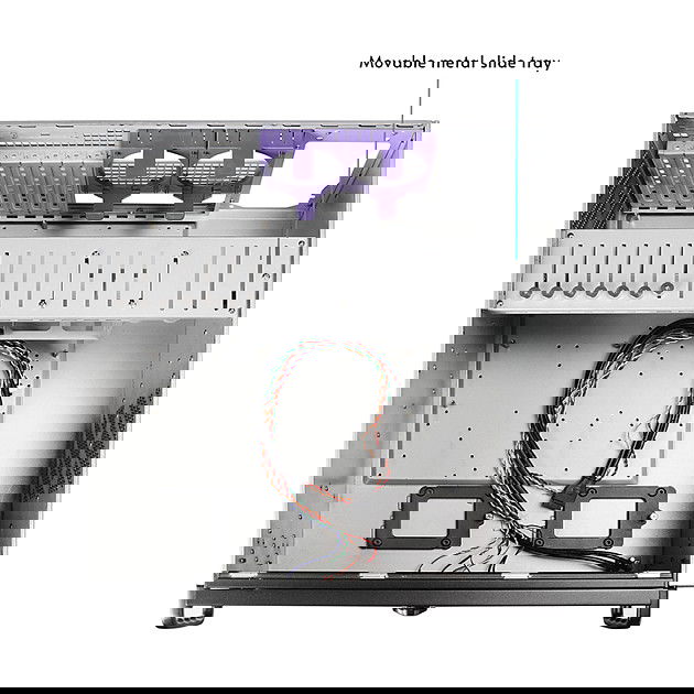 Chieftec UNC-409S-AIO-OP Rack-Servergehäuse Negro Servidor 4U ATX EATX Mini-ITX SSI CEB SSI EEB SGCC