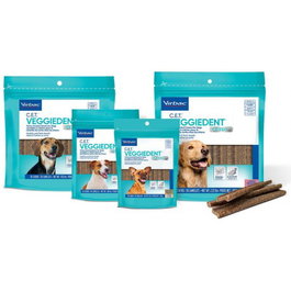 Virbac Veggiedent Fr3Sh M para Perros de 10-30 kg, 15 Unidades
