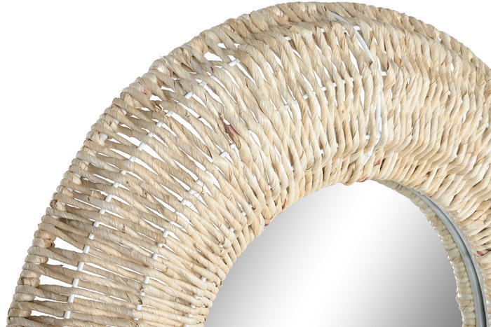 DKD Home Decor Espejo Balines Natural 8.5 x 128.5 x 69 cm con Marco 16x16 cm Foto/Espejo 40x100 cm DKD Home Decor Espejo Balines Natural 8.5 x 128.5 x 69 cm con Marco 16x16 cm Foto/Espejo 40x100 cm