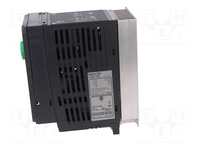 Schneider ATV320U04M2C Variador de Frecuencia 0,37kW 200-240V Monofásico Compacto Schneider ATV320U04M2C Variador de Frecuencia 0,37kW 200-240V Monofásico Compacto