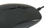 Conceptronic REGAS01B Ratón Óptico USB 1200 DPI para Oficina, Ambidextro, Color Negro, con Interruptor DPI (800/1000/1200), Plug and Play, Acabado en Goma