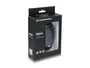 Conceptronic REGAS01B Ratón Óptico USB 1200 DPI para Oficina, Ambidextro, Color Negro, con Interruptor DPI (800/1000/1200), Plug and Play, Acabado en Goma
