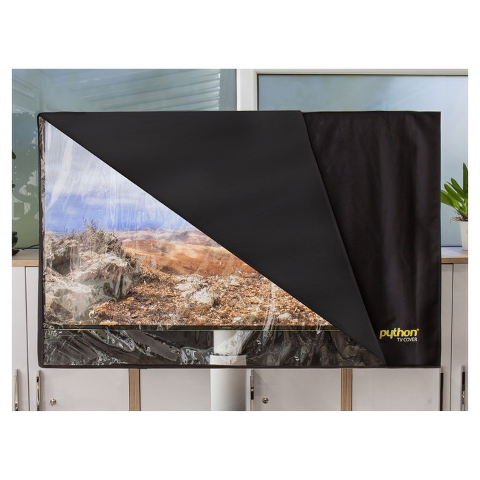 PYTHON Series Python TV-C0128 Protector de pantalla resistente al agua 78x48cm para 28-32 pulgadas