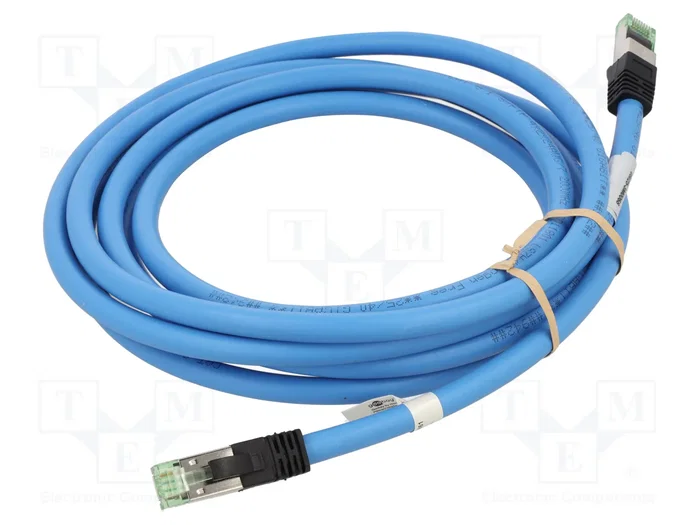 GOOBAY Patch cord S/FTP Cat 8.1 de 3m con conectores RJ45 azul