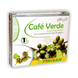 Pinisan Café Verde Complex 30 cápsulas