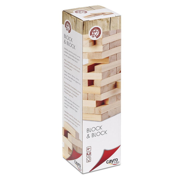 Cayro Block A Block Classic de madera Cayro Block A Block Classic de madera