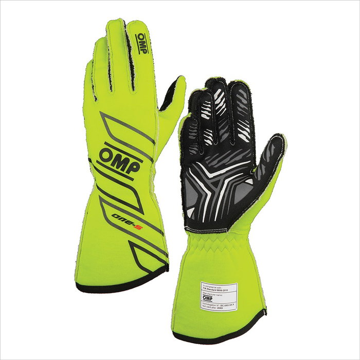 Omp Guantes One-S My2025 Ignífugos Fluo Amarillo Talla XXL OMPIB0-0778-A01-099-XXL FIA 8856-2018 Omp Guantes One-S My2025 Ignífugos Fluo Amarillo Talla XXL OMPIB0-0778-A01-099-XXL FIA 8856-2018