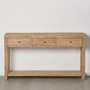 Consola Natural Madera Mindi Entrada 150 X 35 X 85 cm