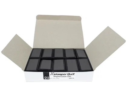 X'stamper Almohadilla para Sello Quix Q-12 Consumible Máquina Sellos 10x145x105 mm X'stamper Almohadilla para Sello Quix Q-12 Consumible Máquina Sellos 10x145x105 mm