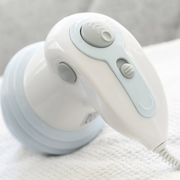 Pack Masajeador Anticelulítico Vibratorio con Infrarrojos 5 en 1 y Loción Corporal Reafirmante InnovaGoods