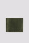 Zoozie Bags Cartera Hombre Verde Piel Auténtica 11cm x 2cm x 8.5cm