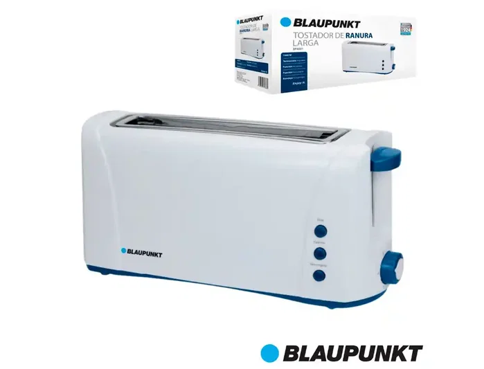 Blaupunkt Tostadora BP4001 Blanca de Boca Ancha Blaupunkt Tostadora BP4001 Blanca de Boca Ancha