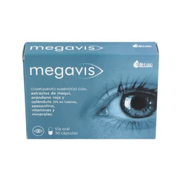 GENOMIX PHARMA Megavis 30 Cápsulas para la Visión y Protección Celular