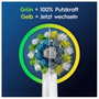 Oral-B CrossAction Pro Cabezales de Repuesto, 4 Unidades, Blanco