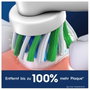 Oral-B CrossAction Pro Cabezales de Repuesto, 4 Unidades, Blanco