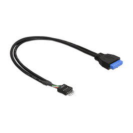 DeLOCK Cable USB 3.0 Hembra 19 pin a USB 2.0 Macho 8 pin 60 cm