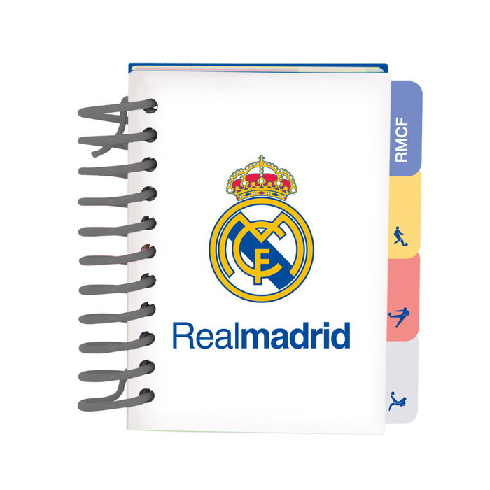 Safta Bloc de notas A7 Real Madrid con tapas duras
