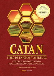 CATAN: Libro de enigmas y acertijos, Richard Wolfrik Galland - LIBROS CUPULA