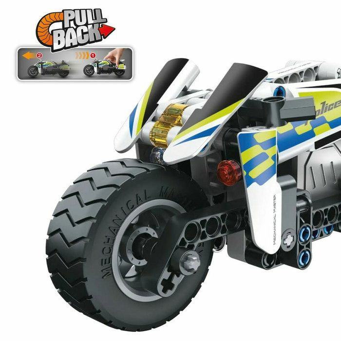 Color Baby Juego de Construcción Moto Policía retrofricción 193 piezas Color Baby Juego de Construcción Moto Policía retrofricción 193 piezas
