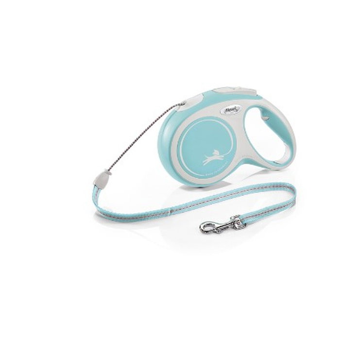 Flexi FLEXI COMFORT Correa extensible 8m Azul claro M hasta 20kg Flexi FLEXI COMFORT Correa extensible 8m Azul claro M hasta 20kg