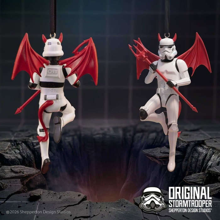 Nemesis Now Adorno Colgante Original Stormtrooper What the Hell 11 cm