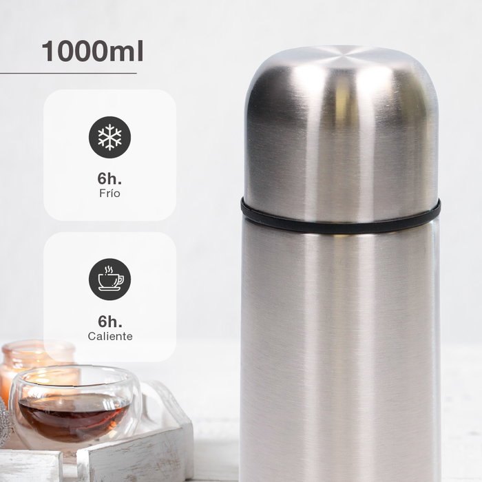Vassary Termo de acero inoxidable Konia 1000ml
