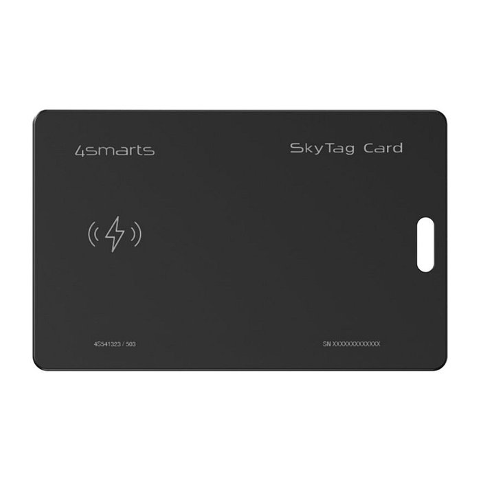 4smarts 541323 Tarjeta Localizadora SkyTag Card ReCharge Inalámbrica Recargable Compatible Universal Negro 4smarts 541323 Tarjeta Localizadora SkyTag Card ReCharge Inalámbrica Recargable Compatible Universal Negro