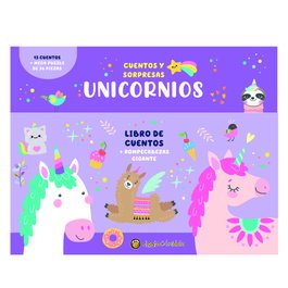 GATO DE HOJALATA, Unicornios (Caja con Libro+Puzle) ('Cuentos y sorpresas')