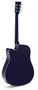 Guitarra Acústica Admira Tennessee Morada Brillo