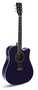 Guitarra Acústica Admira Tennessee Morada Brillo