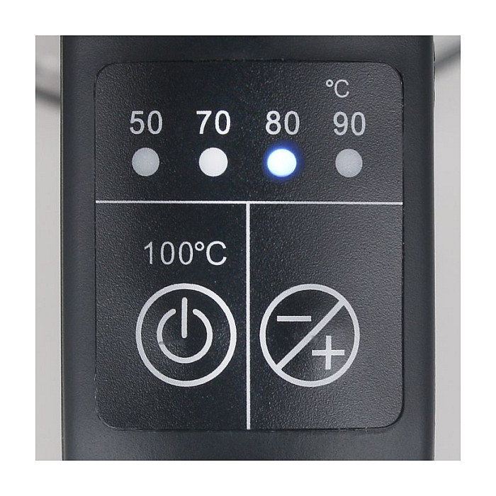 Emerio WK-122730 Hervidor Eléctrico 1,7 L, 5 Niveles de Potencia