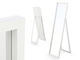 Giftdecor Espejo de Pie 30 x 120 cm Blanco (Set de 6)
