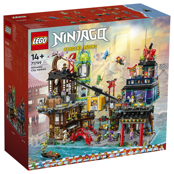 LEGO Ninjago 71799 Mercados de la Ciudad de NINJAGO® LEGO Ninjago 71799 Mercados de la Ciudad de NINJAGO®