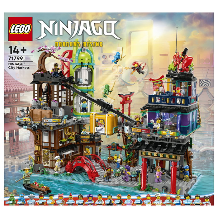 LEGO Ninjago 71799 Mercados de la Ciudad de NINJAGO® LEGO Ninjago 71799 Mercados de la Ciudad de NINJAGO®