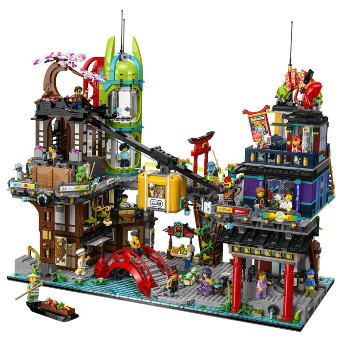 LEGO Ninjago 71799 Mercados de la Ciudad de NINJAGO® LEGO Ninjago 71799 Mercados de la Ciudad de NINJAGO®