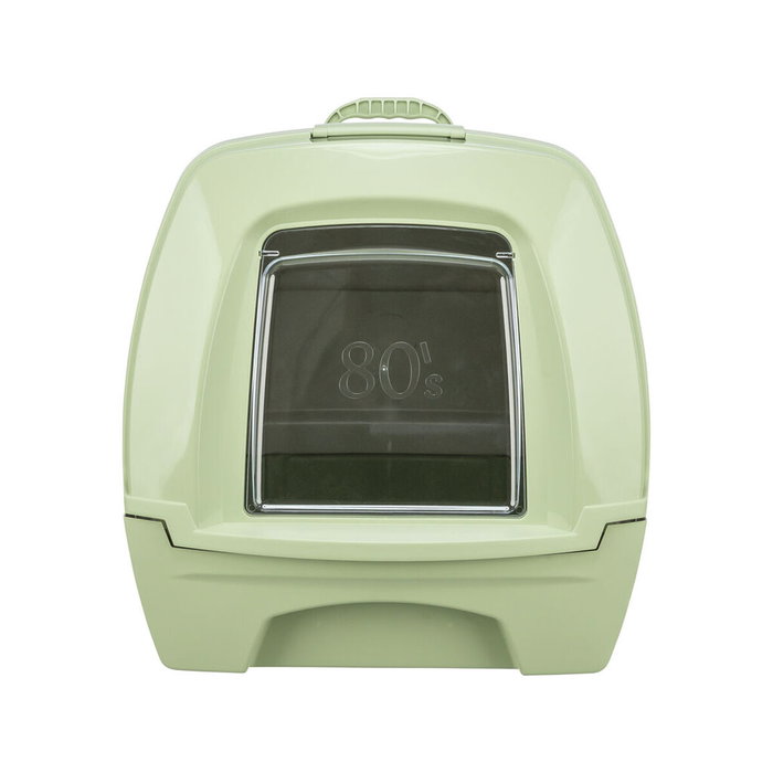 Arenero para Gatos Trixie EasyDraw 46 x 57 x 48 cm Verde Gris Plástico