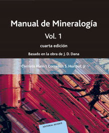 Manual mineralogía I, Cornelis Klein/Hurlburt, Cornelius S. Jr - REVERTE